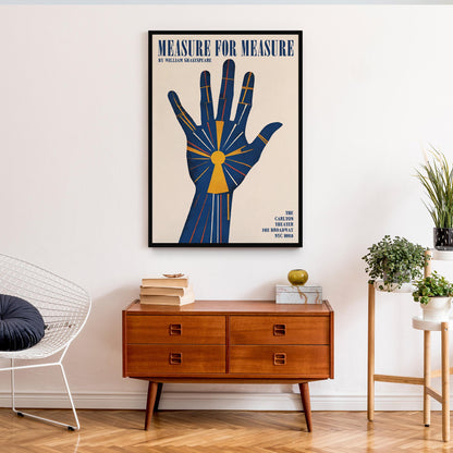 Measure for Measure Theater Poster