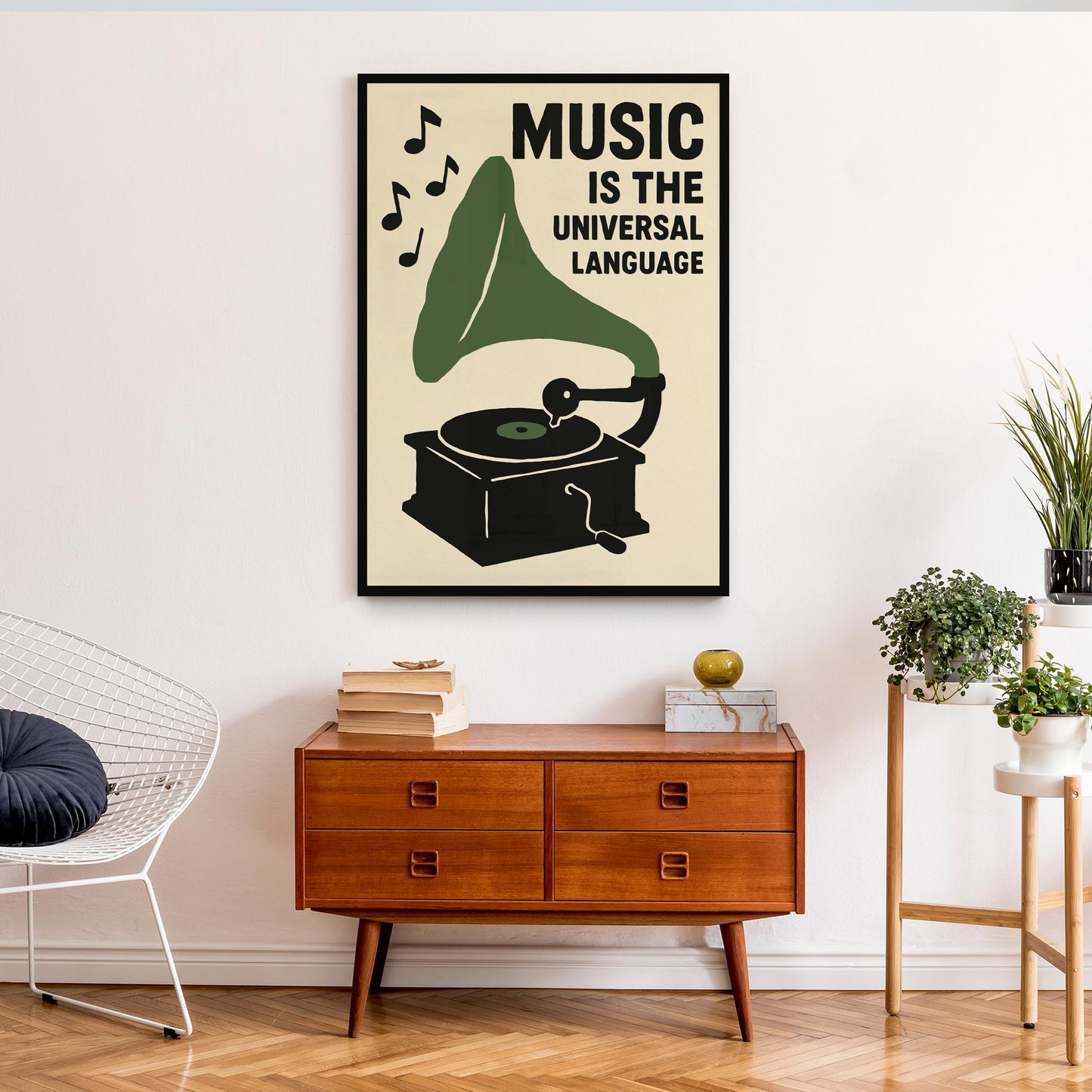 Universal Music Gramophone Poster