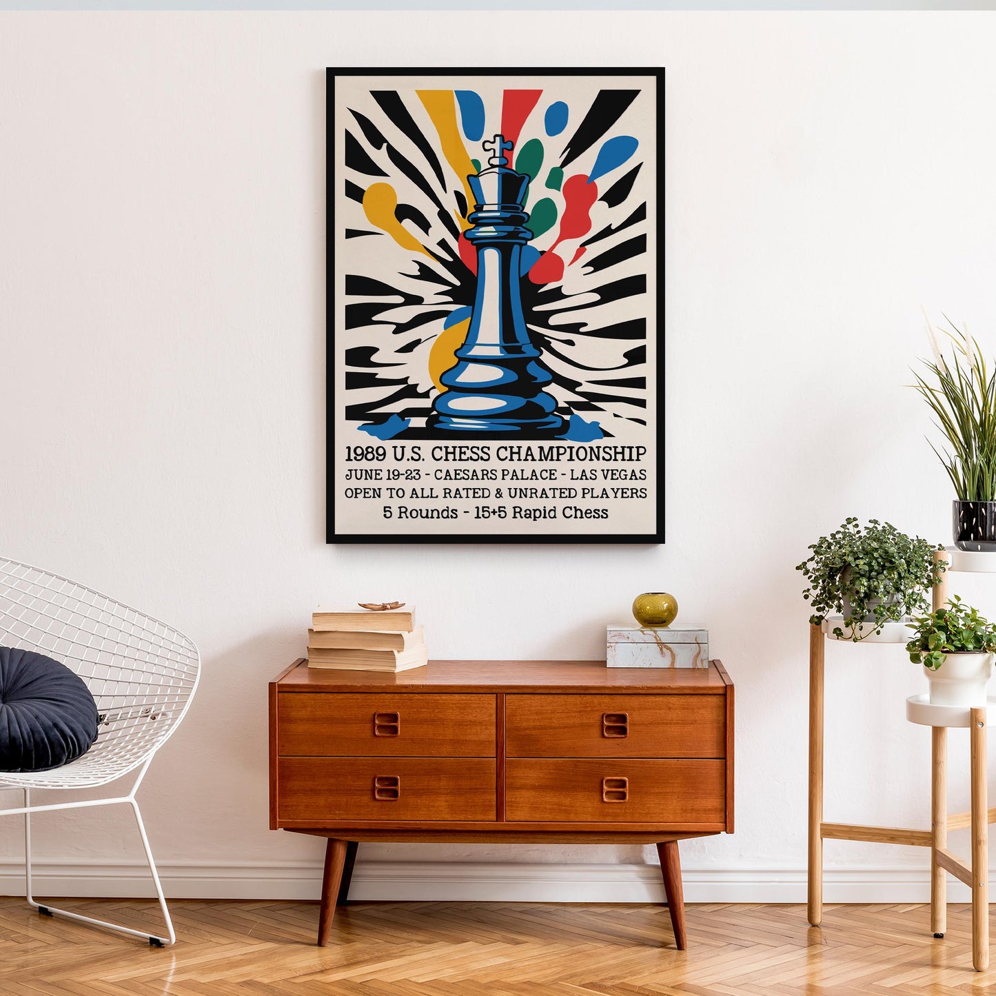 1989 U.S. Chess Championship Poster