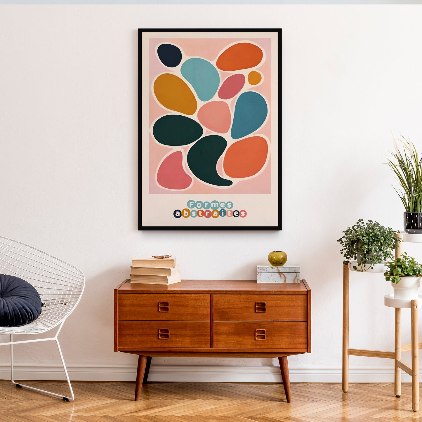 Formes Abstraites Kids Room Art Print