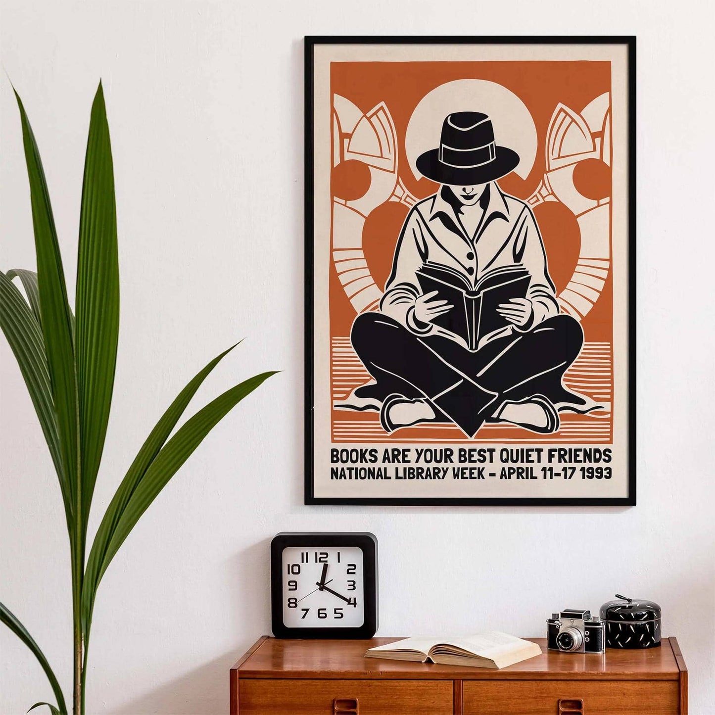 1993 Reading Reflection Wall Art