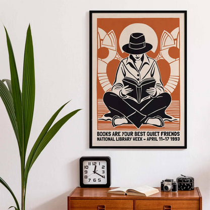 1993 Reading Reflection Wall Art