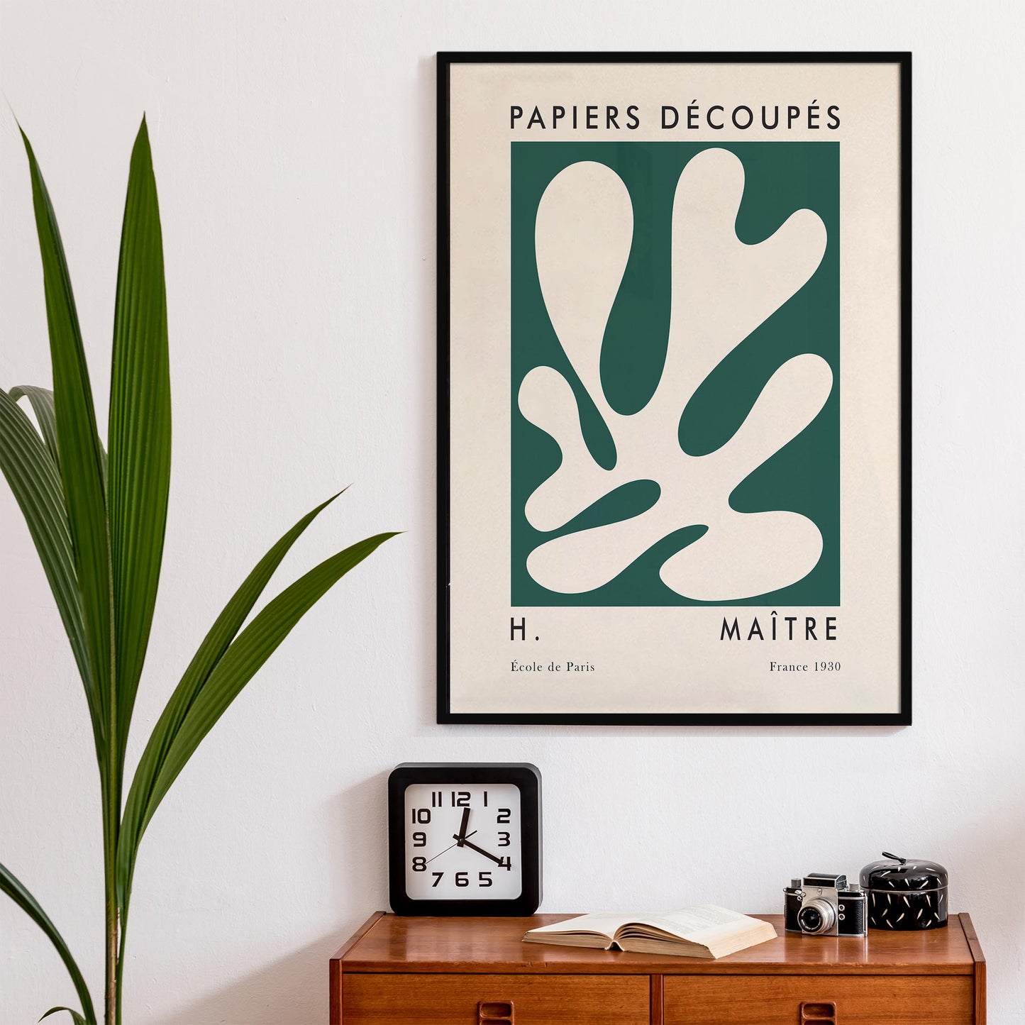 Master of Cut Outs Green Leaf Poster