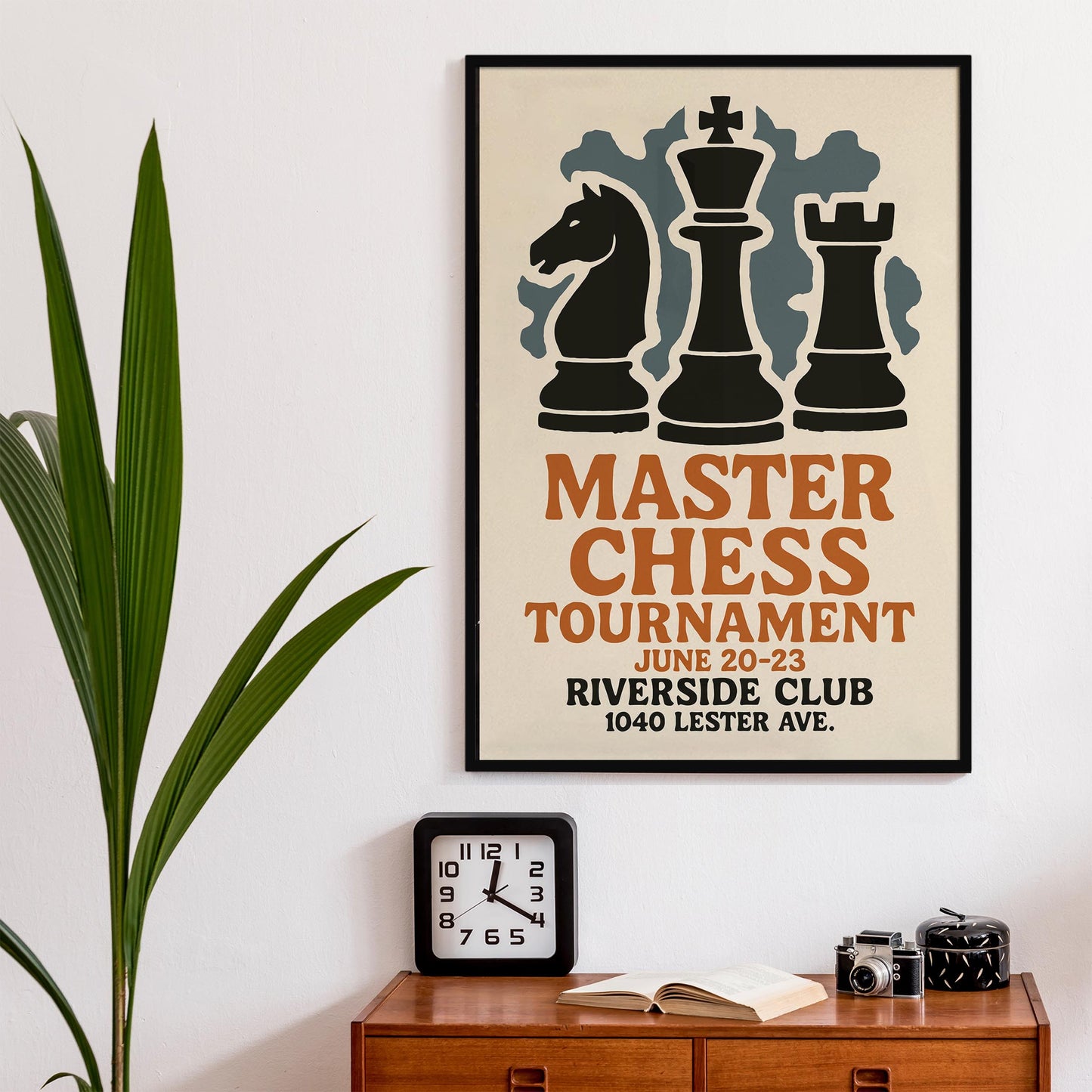 Master Chess Tournament Poster