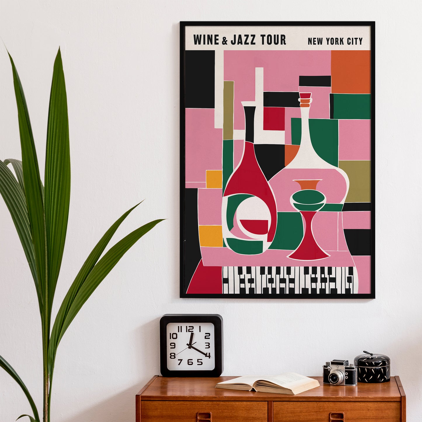 Wine and Jazz Tour NYC Poster 2024