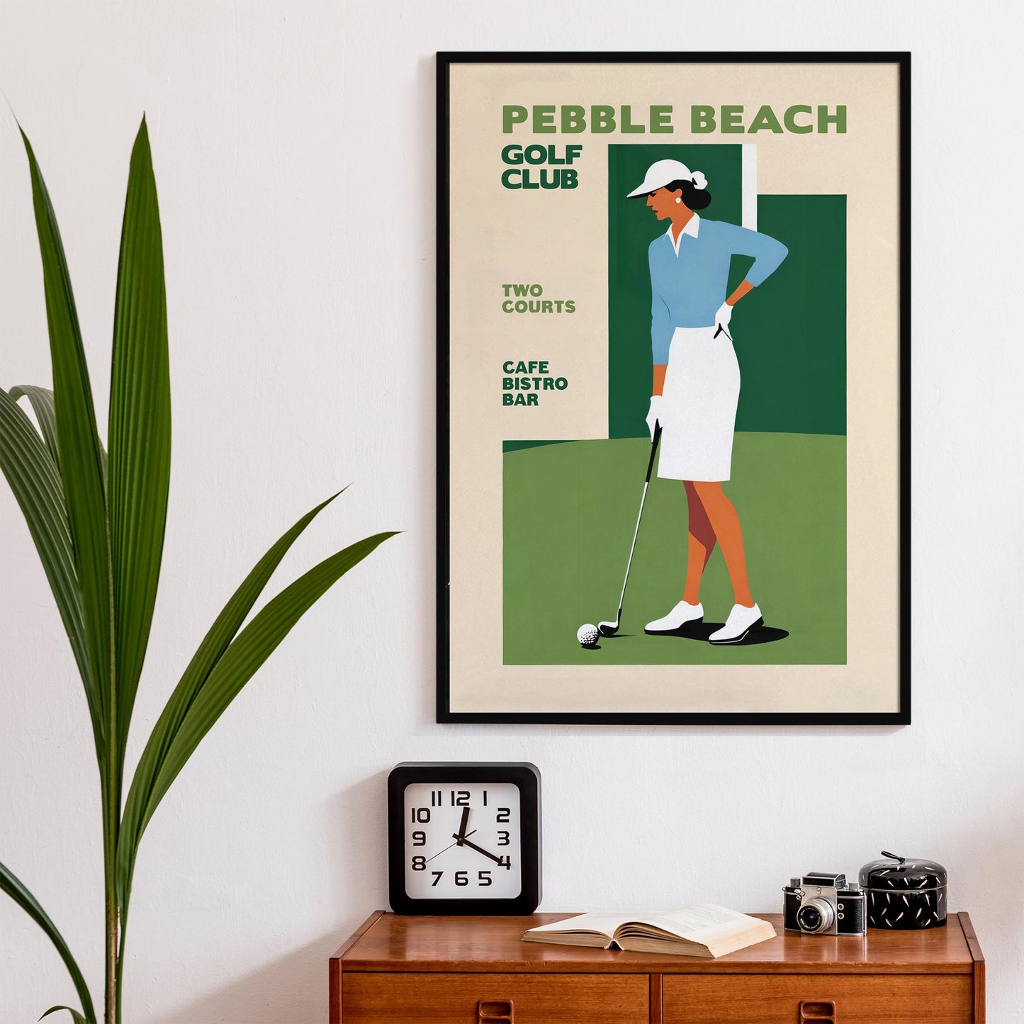 Pebble Beach Golf Poster