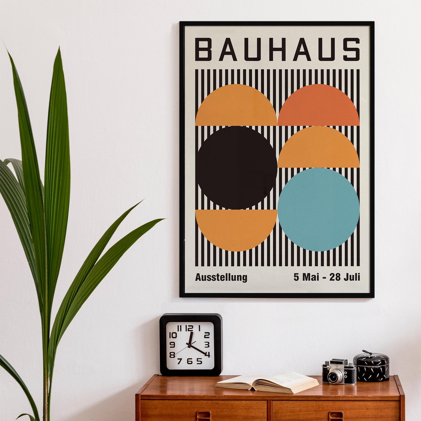Bauhaus Ausstellung Geometric Art Print