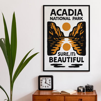 Acadia National Park Poster