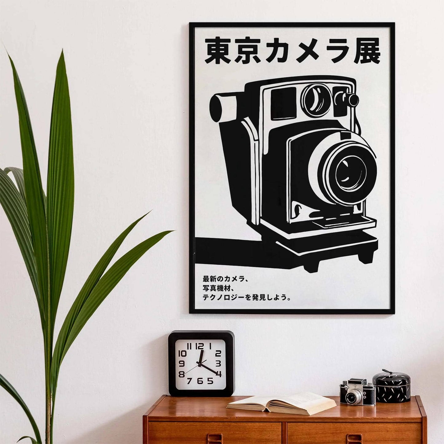 Japanese Camera Exhibition Wall Art