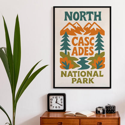North Cascades Park Poster