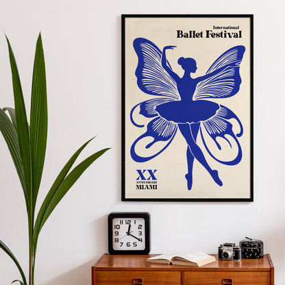 Miami Ballet Festival Dance Poster