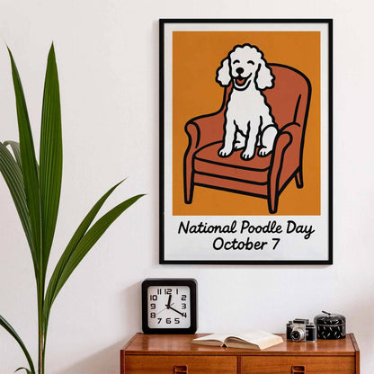Poodle Day Celebration Poster