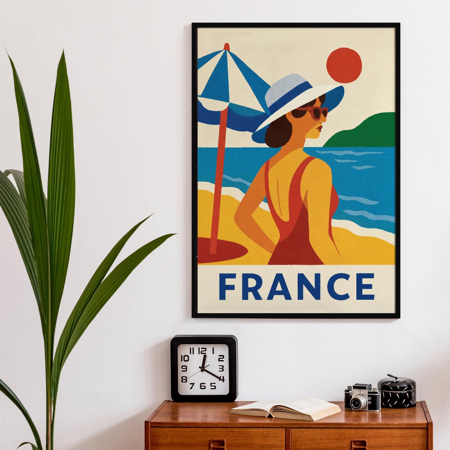 French Riviera Travel Poster