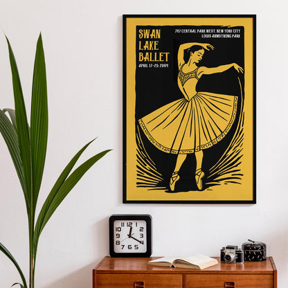 Swan Lake Ballet Poster 2026