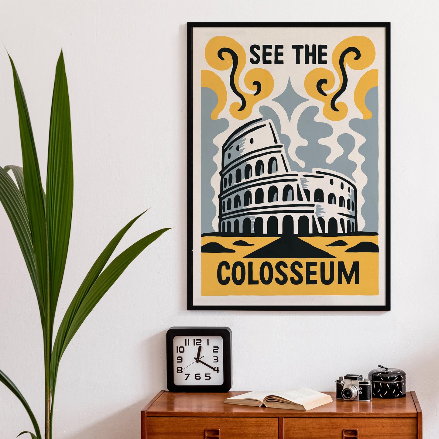 Colosseum Travel Poster Print
