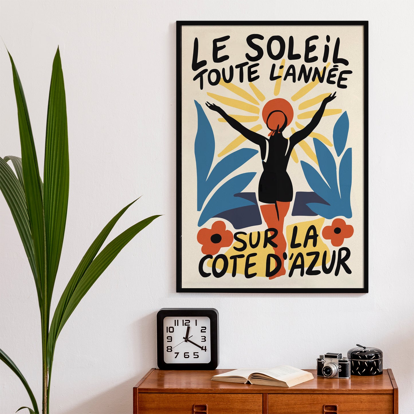 Le Soleil Sur La Côte d’Azur Poster