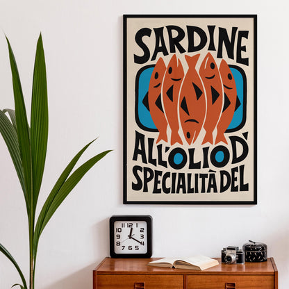 Sardine Specialità Poster Print