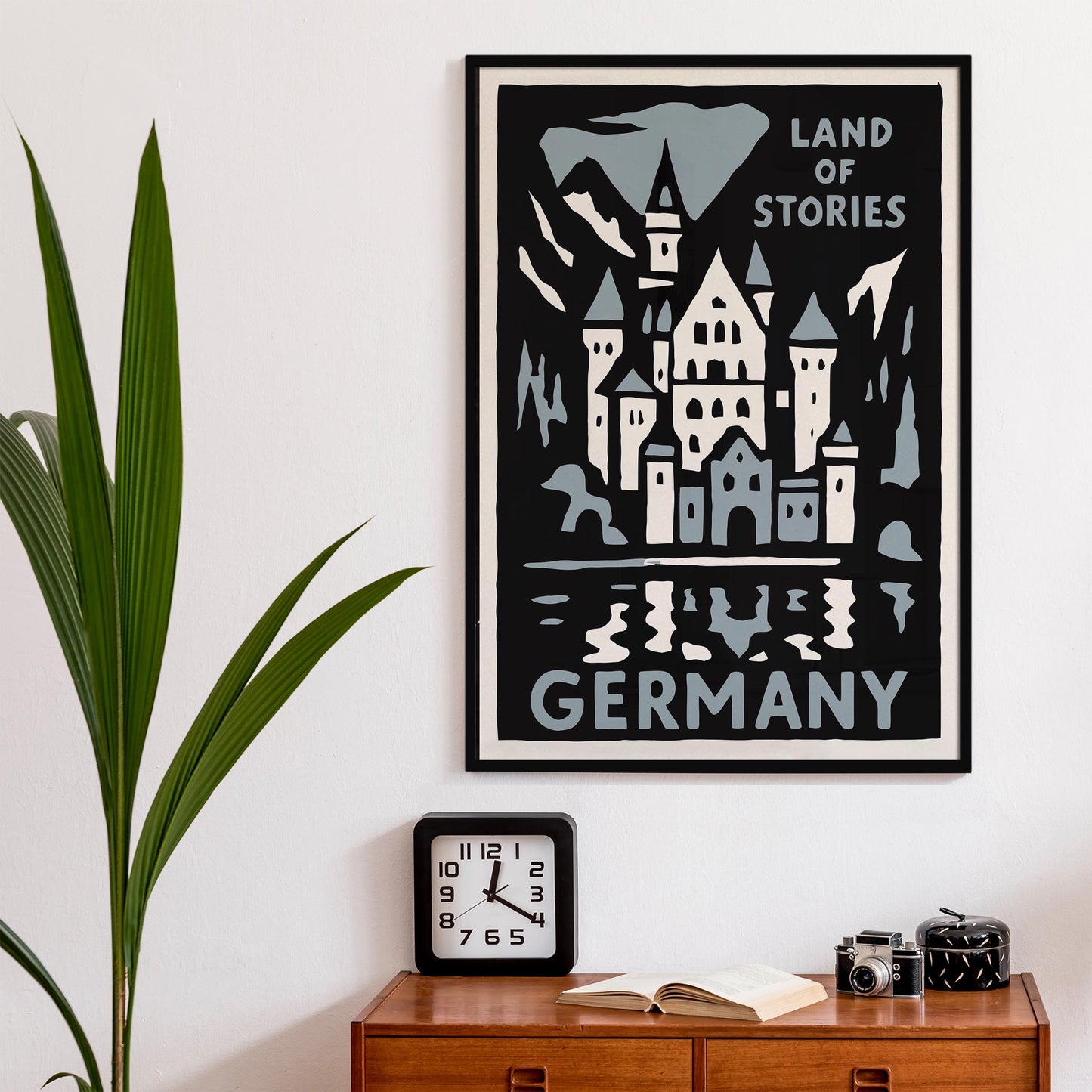 Germany Castle Travel Poster