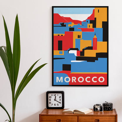 Morocco Minimalist Poster