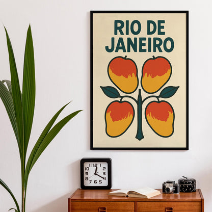 Rio Mango Bloom Poster