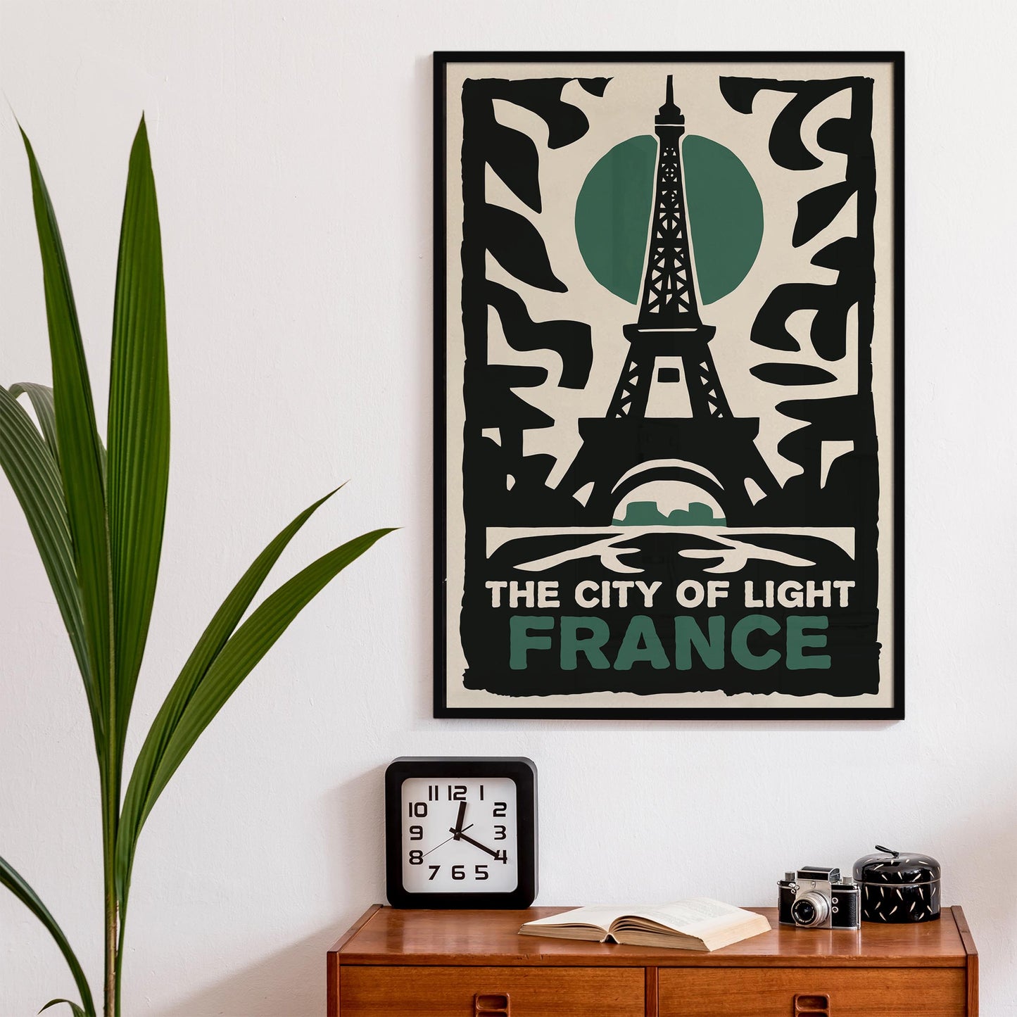 France Eiffel Tower Poster Print