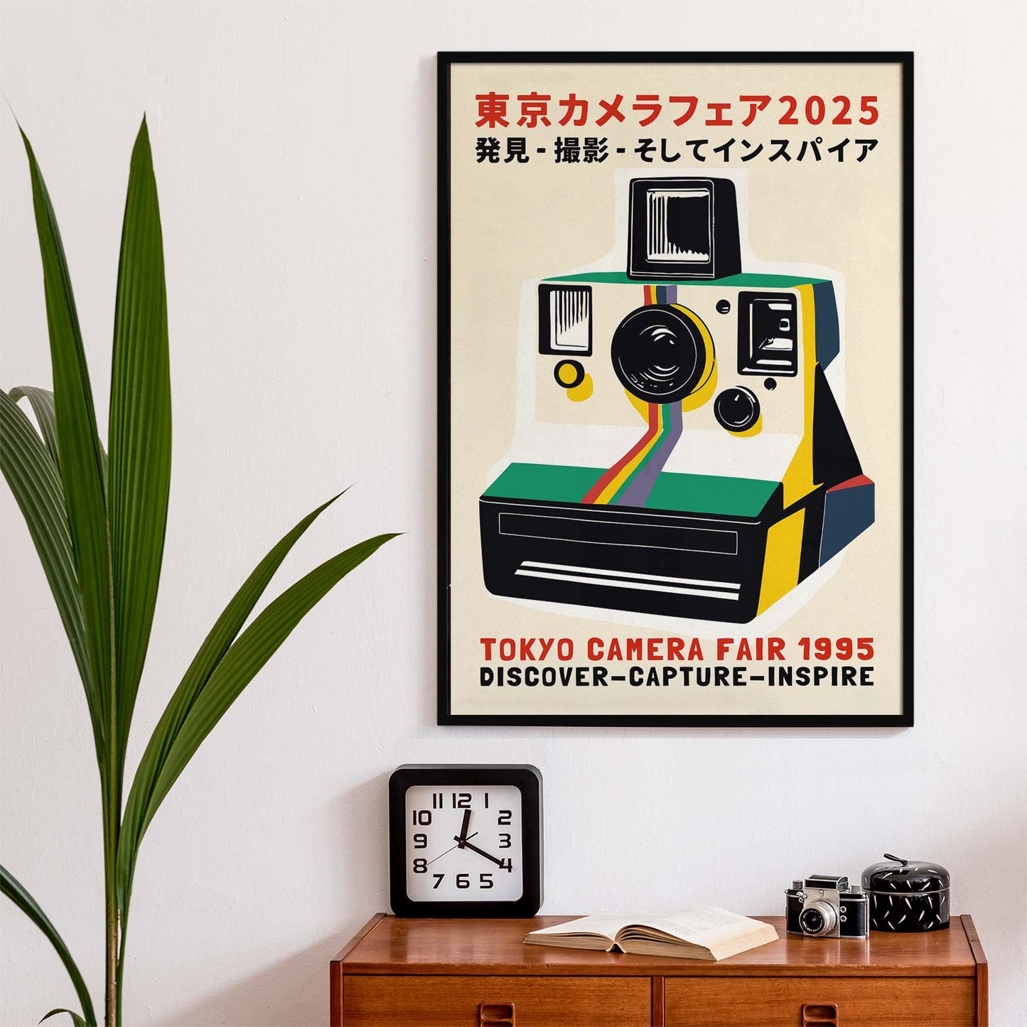 Vintage Tokyo Camera Poster