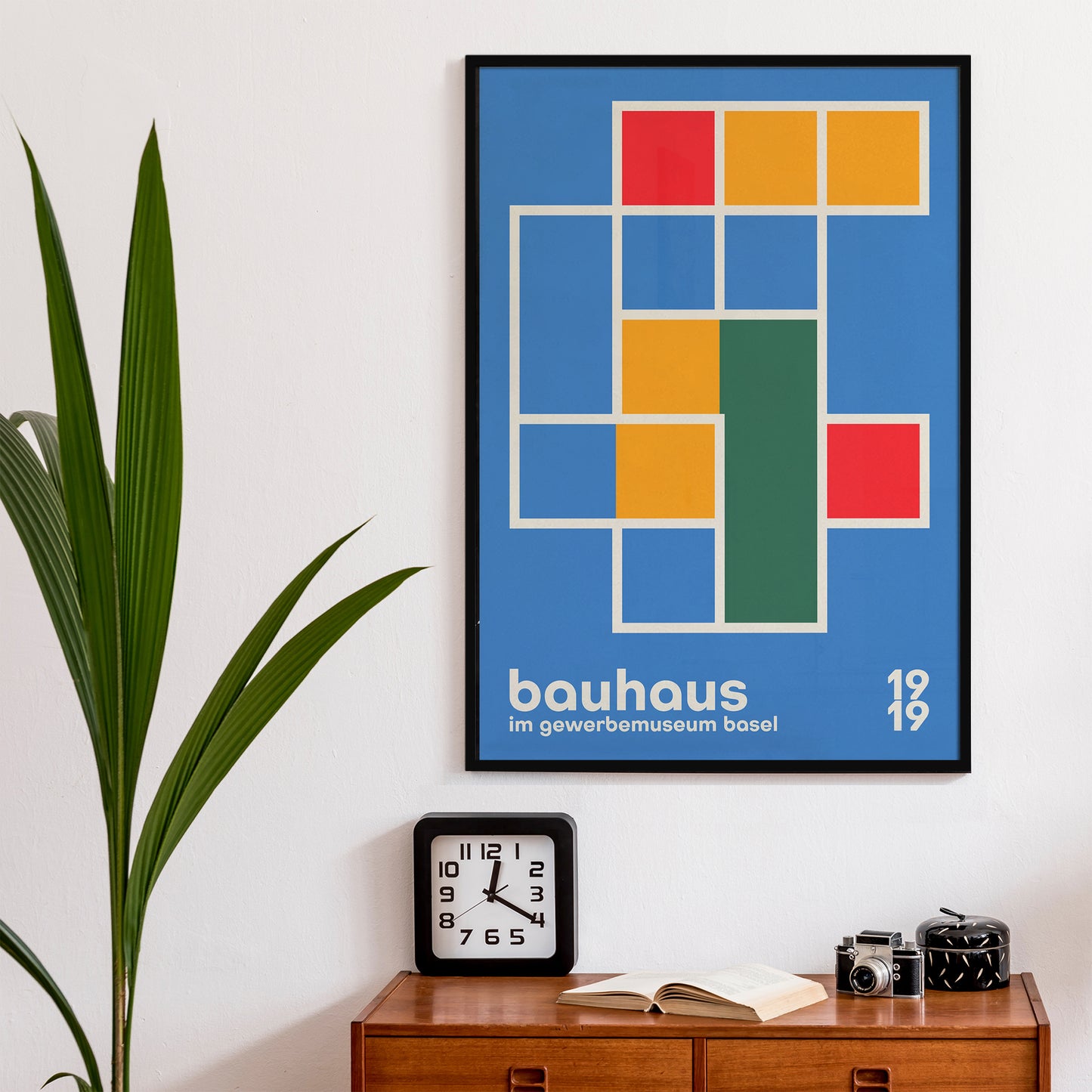 Bauhaus 1919 Blue Poster