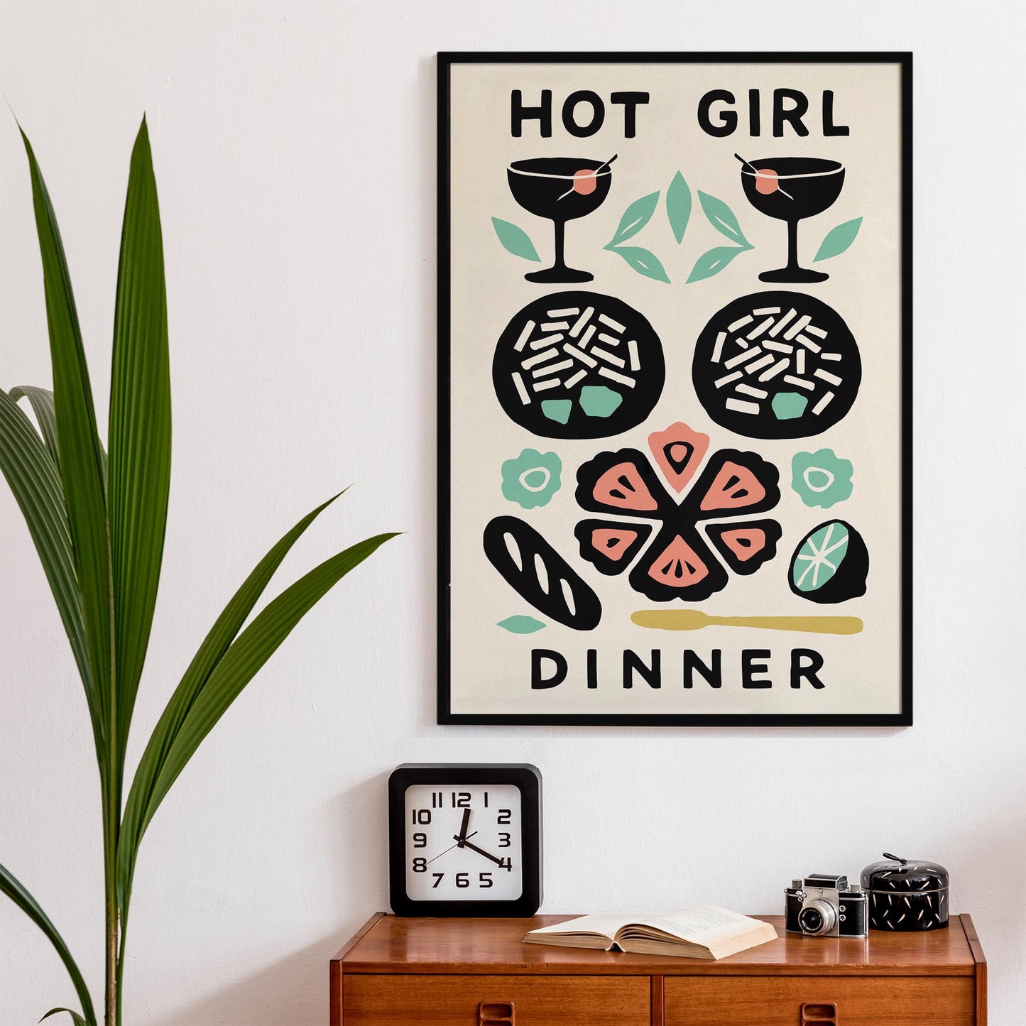Hot Girl Dinner Poster