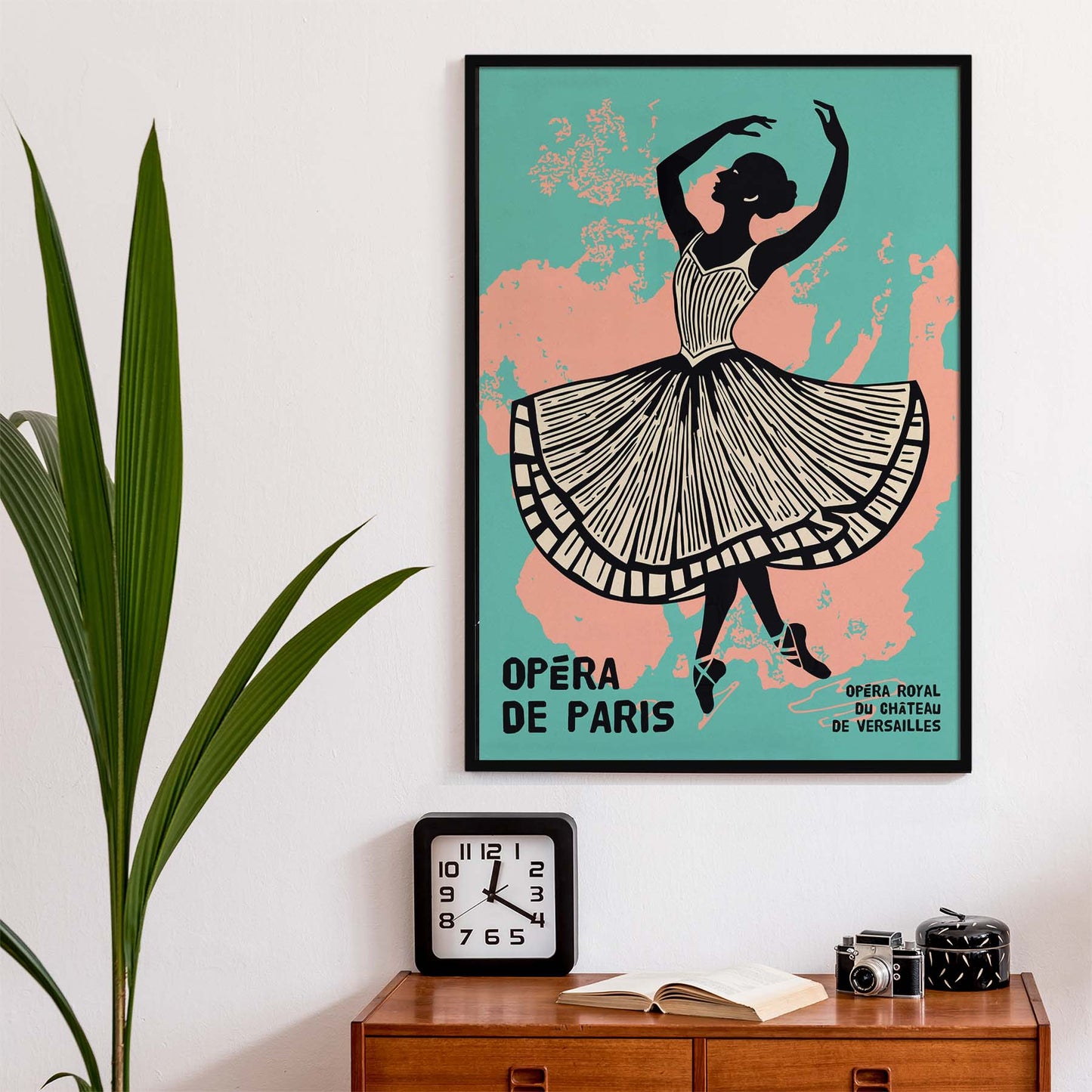 Opéra de Paris Ballerina Wall Art Print