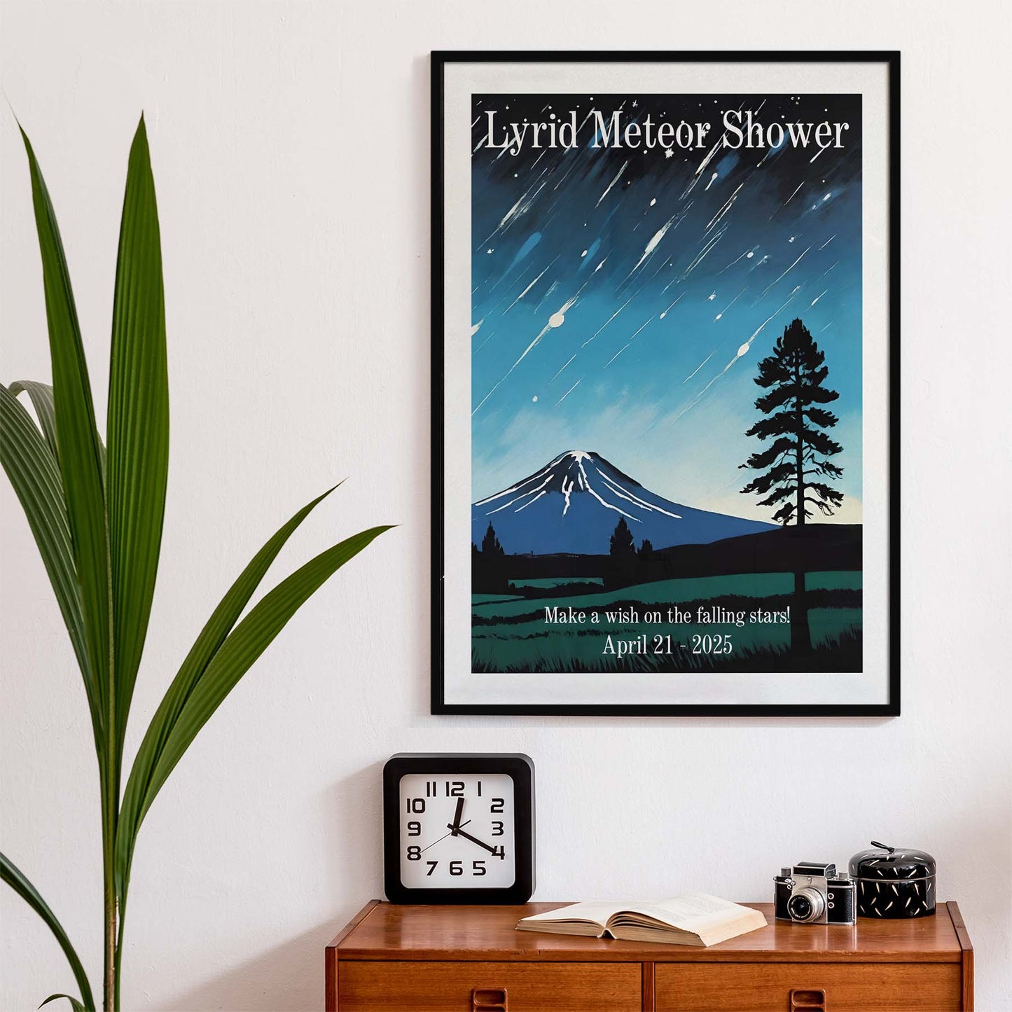 Lyrid Meteor Shower Print