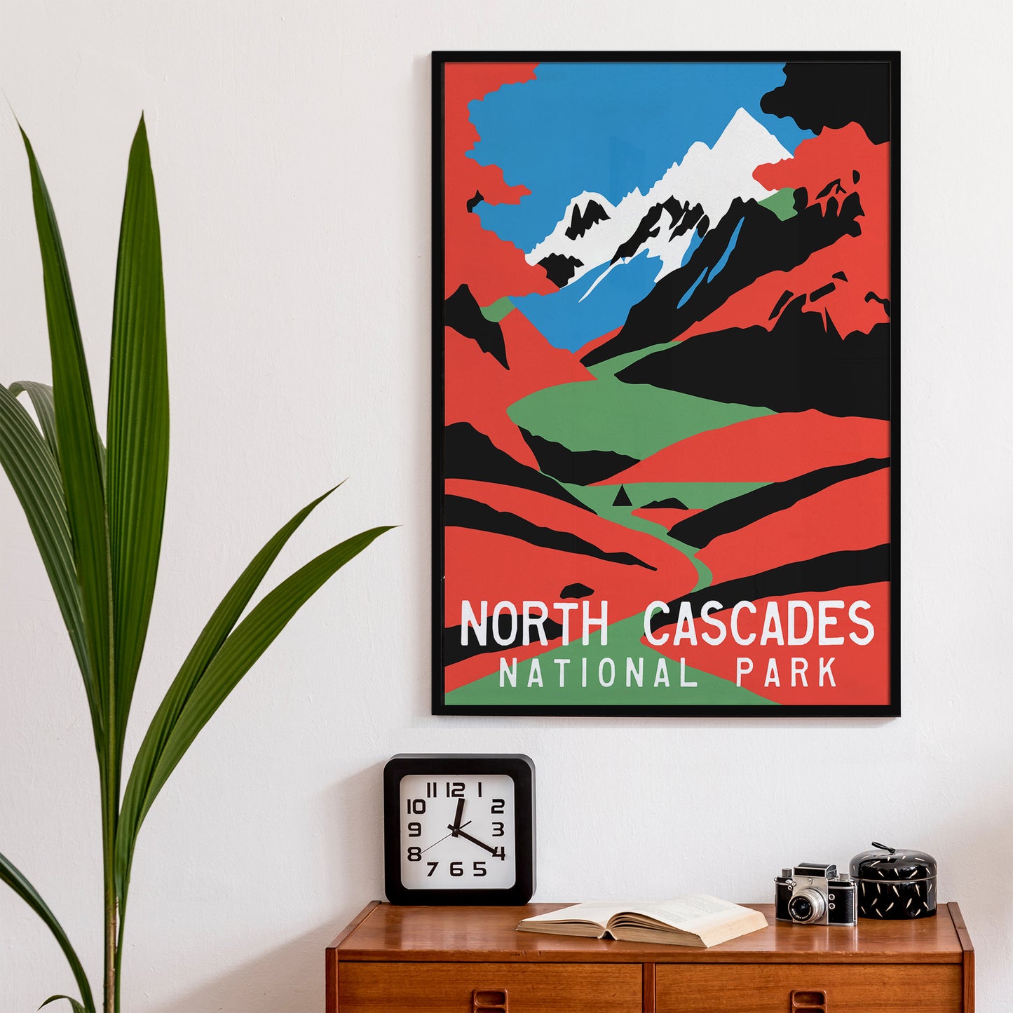 North Cascades Travel Poster