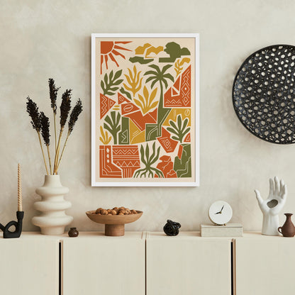 Stay Rooted Bohemian Poster
