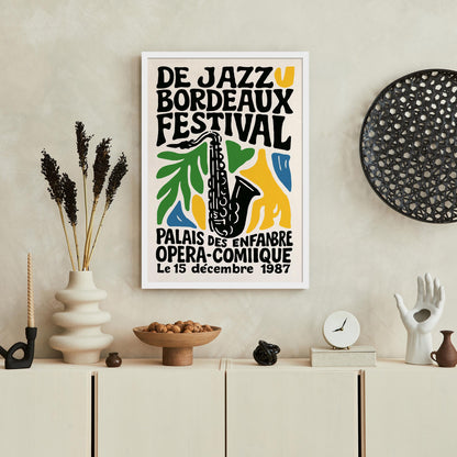 Bordeaux Jazz Festival Poster