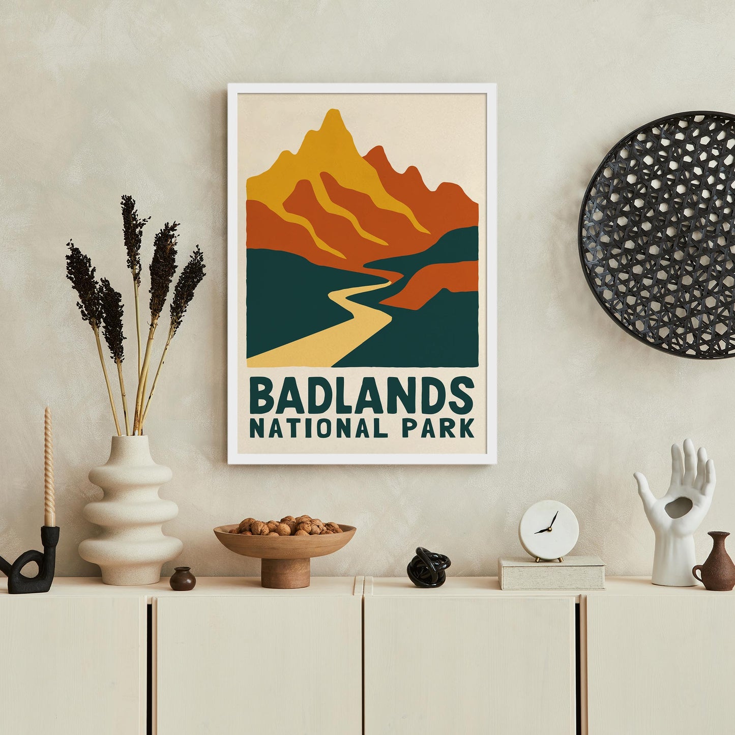 Badlands National Park Poster Print