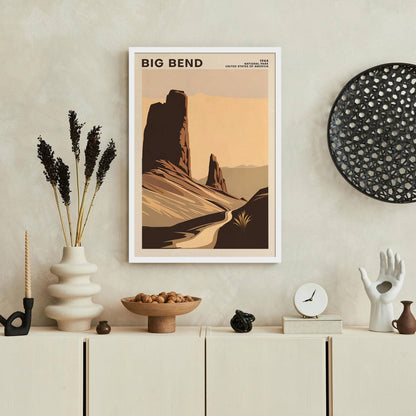 Big Bend National Park Poster Print