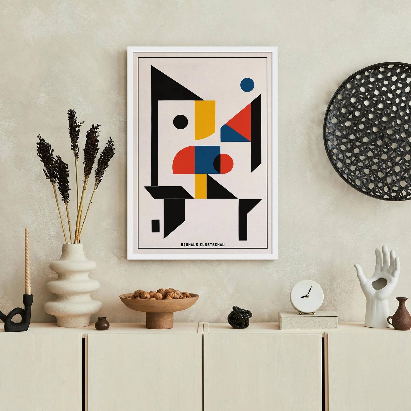 Bauhaus Geomtric Poster Print