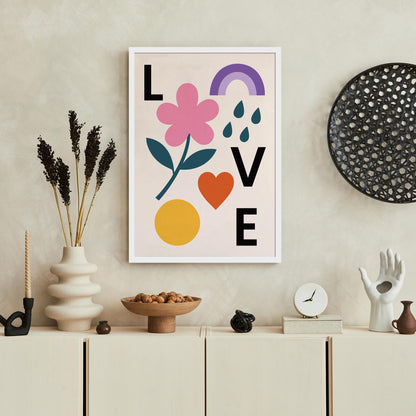 Floral Love Wall Art