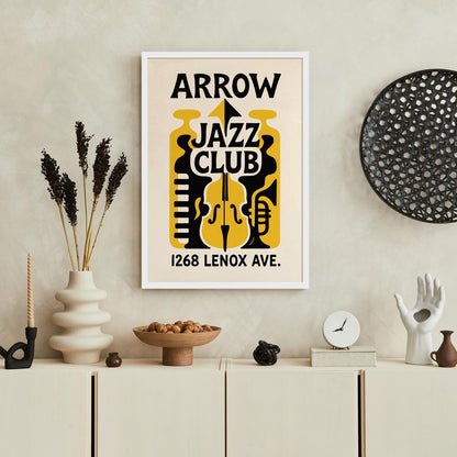 Arrow Jazz Club Poster Print