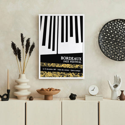 Bordeaux Jazz Festival 1987 Poster