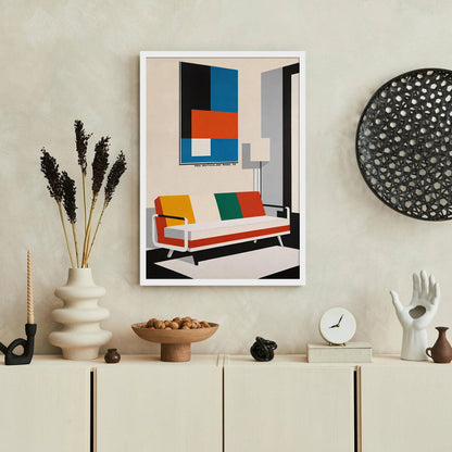 Bauhaus Architecture Art Poster