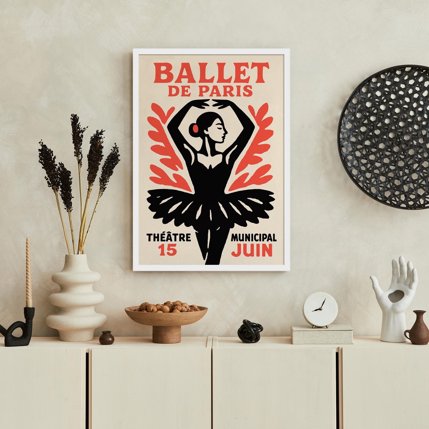 Paris Ballet Poster Print