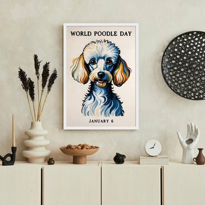 World Poodle Day Cute Poster