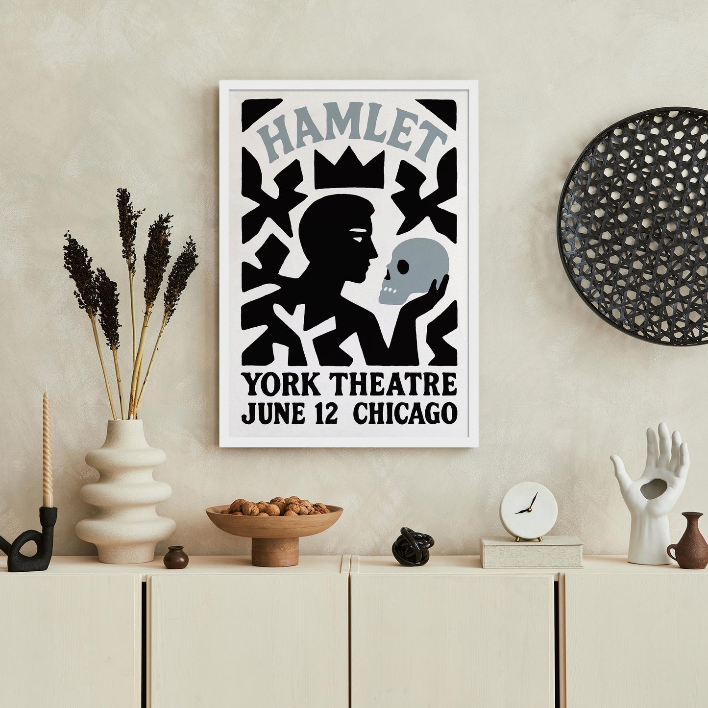 Hamlet Theatre Poster Print