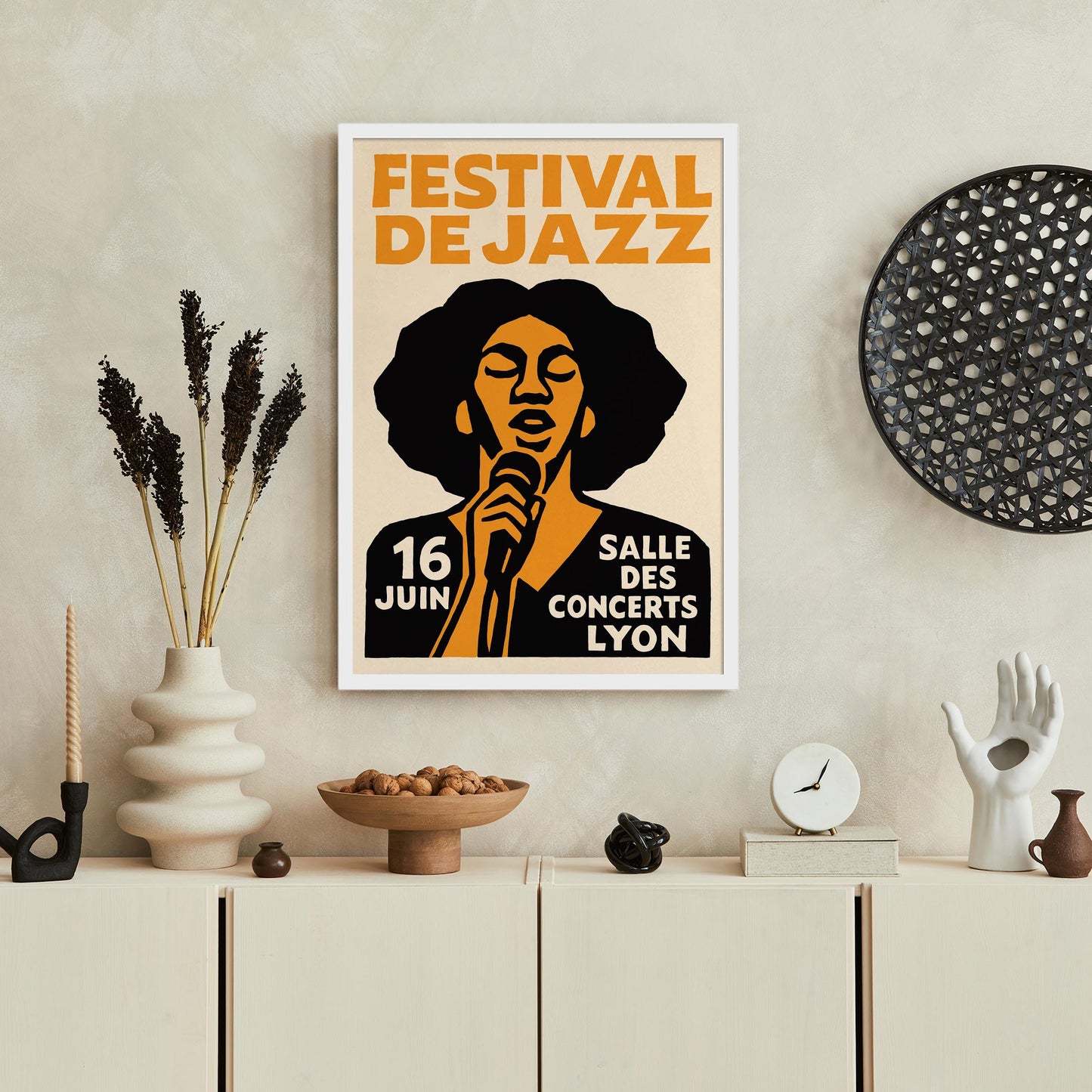 Festival De Jazz Poster Print