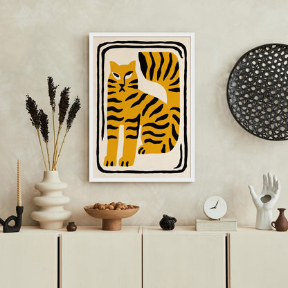 Bold Tiger Wall Art