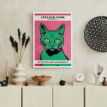 French Lithography Exhibition Poster