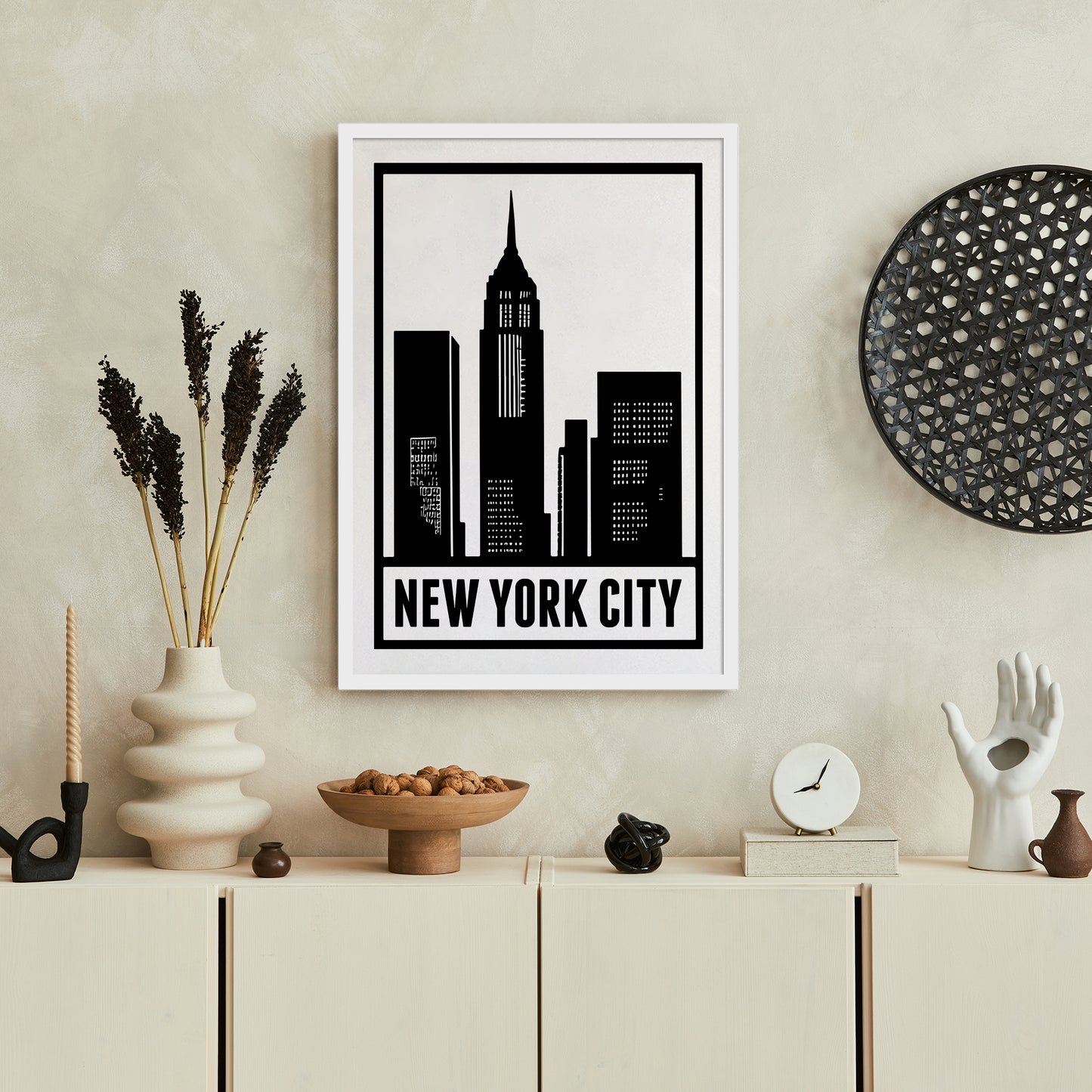 NYC Minimal Retro Poster