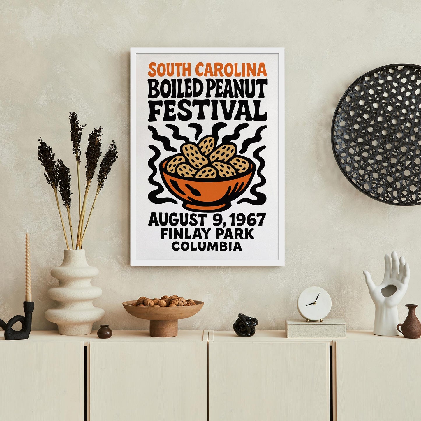 Boiled Peanut Festival Poster