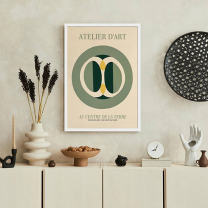 Atelier D'Art Paris Exhibition Poster