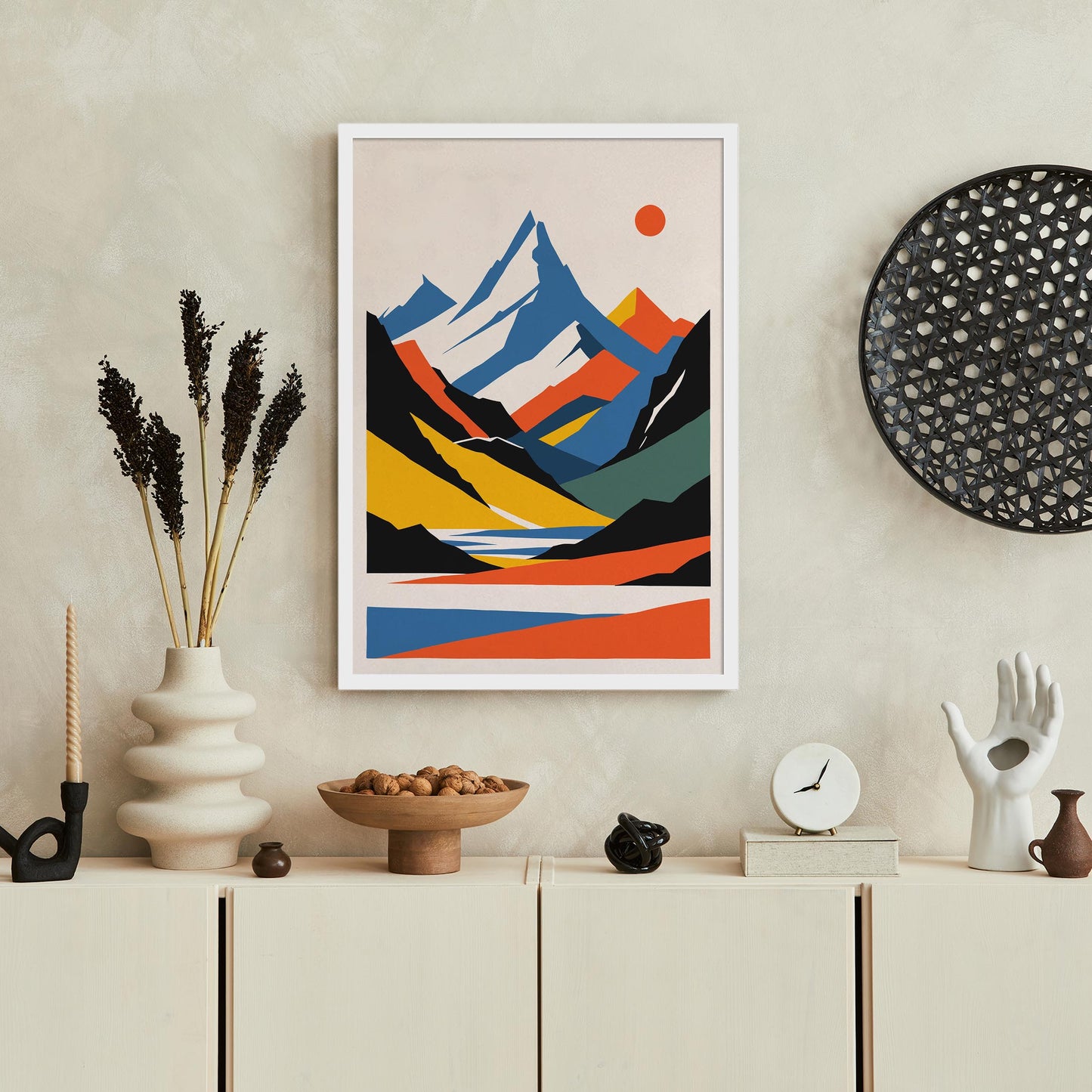 Abstract Landscape Art Print